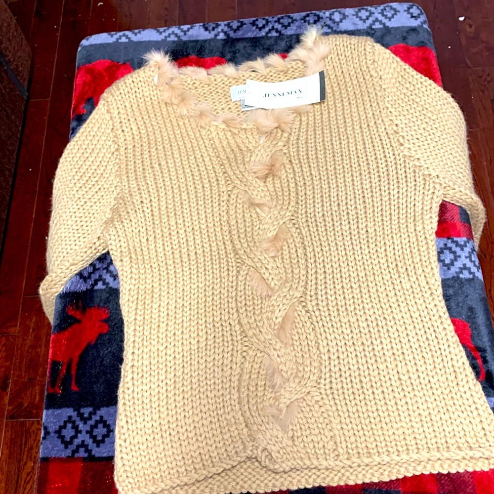 Jenni Max NYC Brown Top